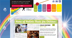 Desktop Screenshot of holisticmusicforchildren.com